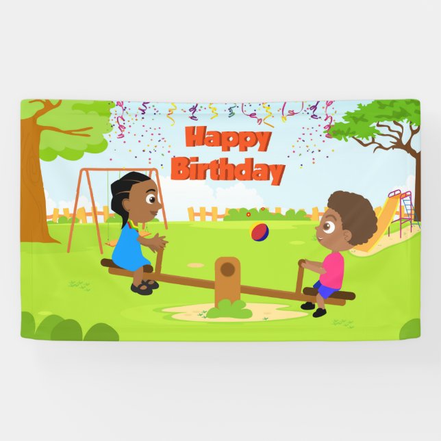 Akili und Me Vinyl Banner (Horizontal)