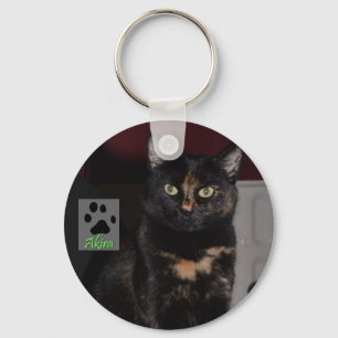 Akira der Tortie bengalische Schlüsselring 1 Schlüsselanhänger