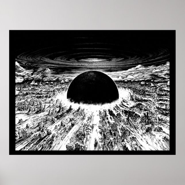Akira erweckt neo-tokyo-Explosion Poster (Vorne)