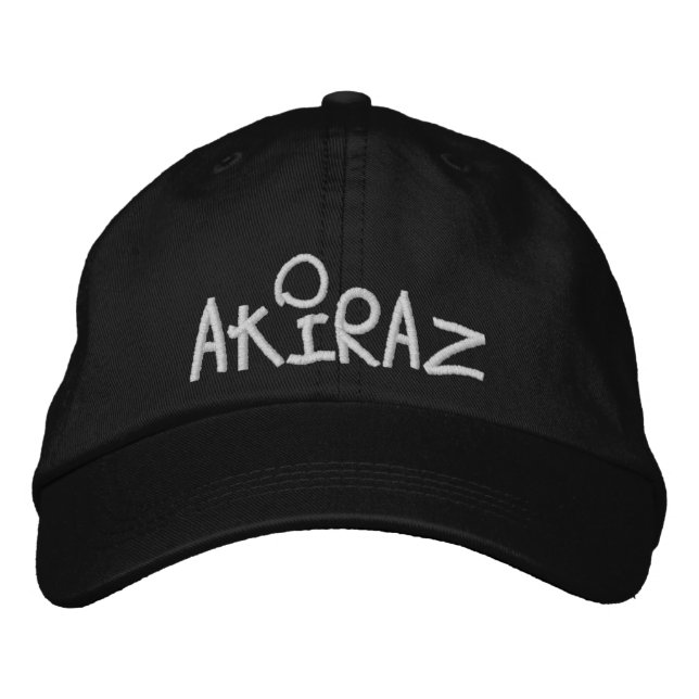AKIRAZ BESTICKTE BASEBALLKAPPE (Vorderseite)