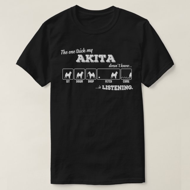 Akita 3 T-Shirt (Design vorne)