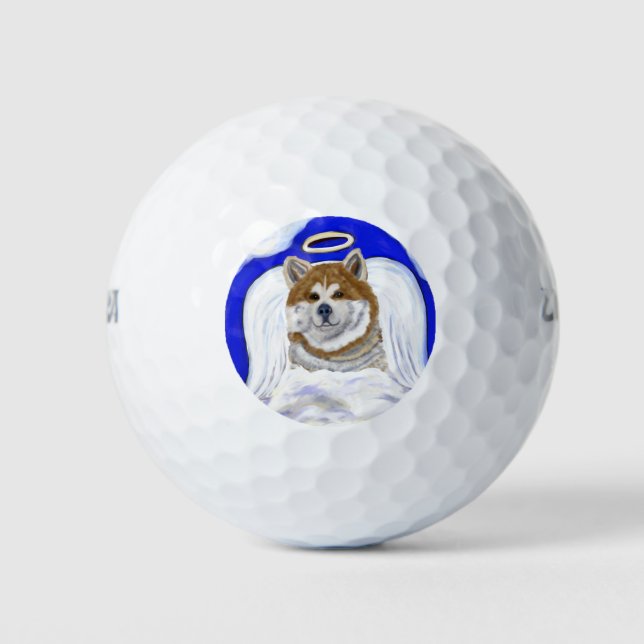 Akita Angel Golfball (Vorderseite)