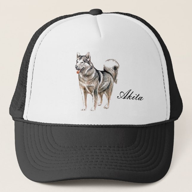 Akita Cap Truckerkappe (Vorderseite)
