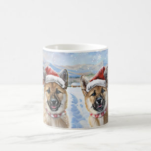 Akita Christmas Kaffeetasse