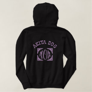 Akita Dog MAMA Bestickter Hoodie