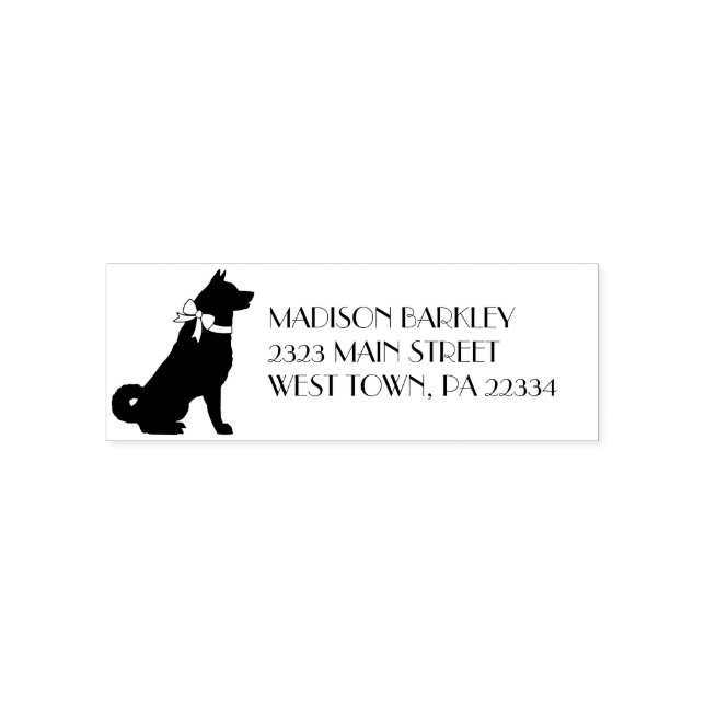 Akita Dog Puppy Permastempel (Design)
