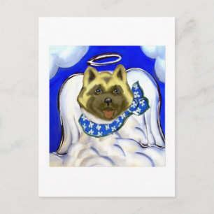 Akita Engel Postkarte