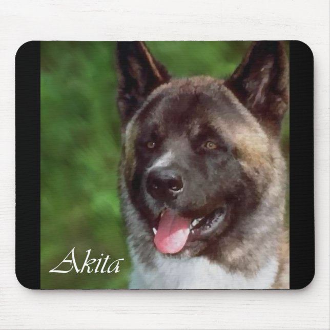 Akita Gaben of Art Mousepad (Vorne)