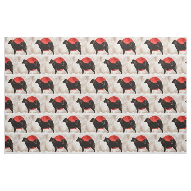 Akita-Gewebe Stoff (Fat Quarter (45,7 x 55,9 cm))