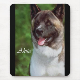 Akita Gifts Art Lovers Mousepad