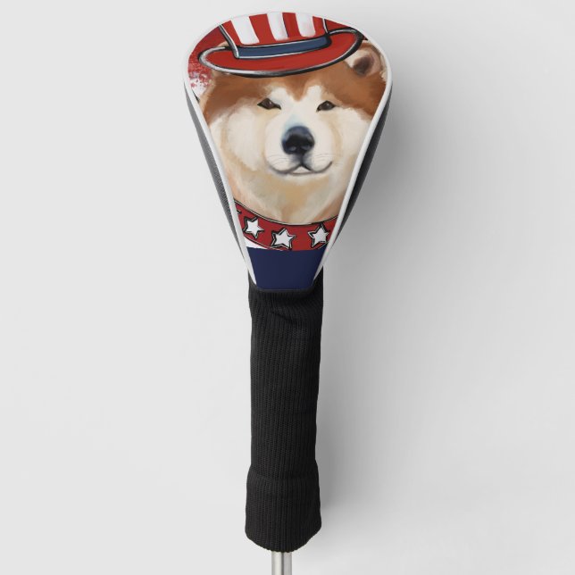 AKITA GOLF HEADCOVER (Vorderseite)