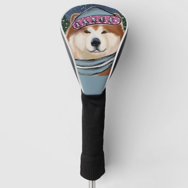 AKITA GOLF HEADCOVER (Vorderseite)