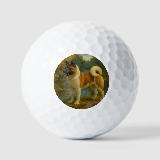 Akita Golfball (Vorderseite)