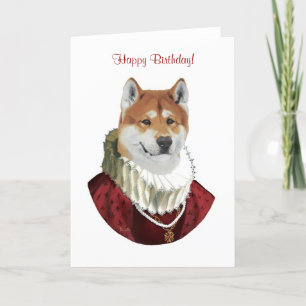 Akita, Happy Birthday Karte! Karte