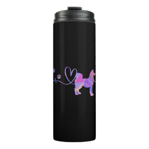 Akita Heartbeat Thermosbecher