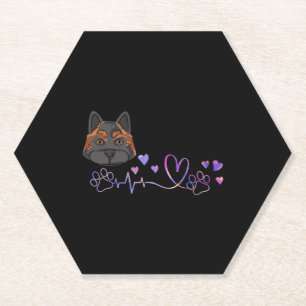 Akita Heartbeat Untersetzer