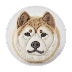 Akita Hund 3D Inspiriert Schneidebrett