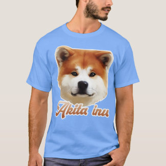 Akita Ing Hundekopf T-Shirt