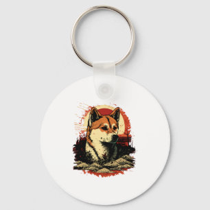 Akita Inu Dog Schlüsselanhänger
