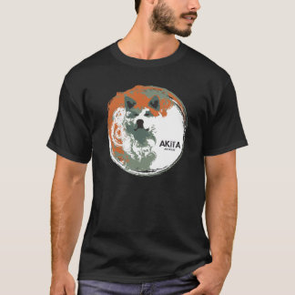 Akita inu Gesichts-T - Shirt