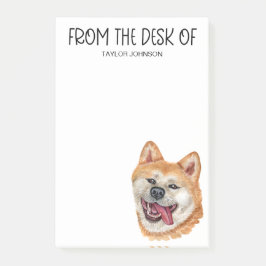 Akita Inu Lover Post-it Klebezettel