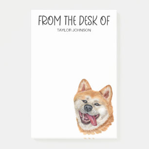 Akita Inu Lover Post-it Klebezettel