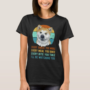 Akita Inu oder Kuma Inu Hund jeden Snack, den Sie T-Shirt
