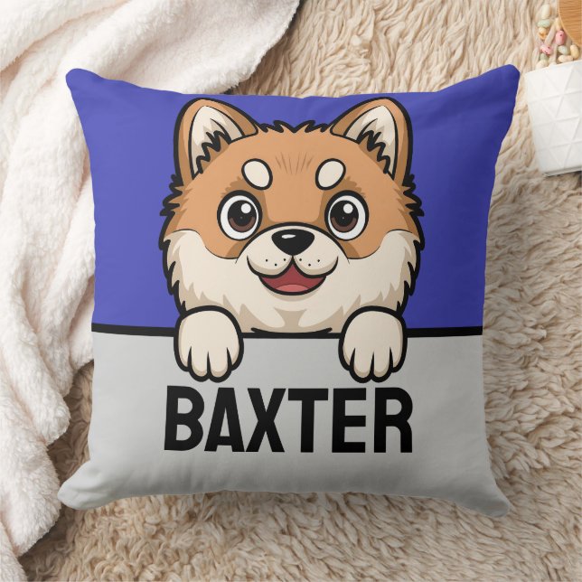 Akita Inu Personalisiert Akita Puppy Dovers Liebha Kissen (Decke)