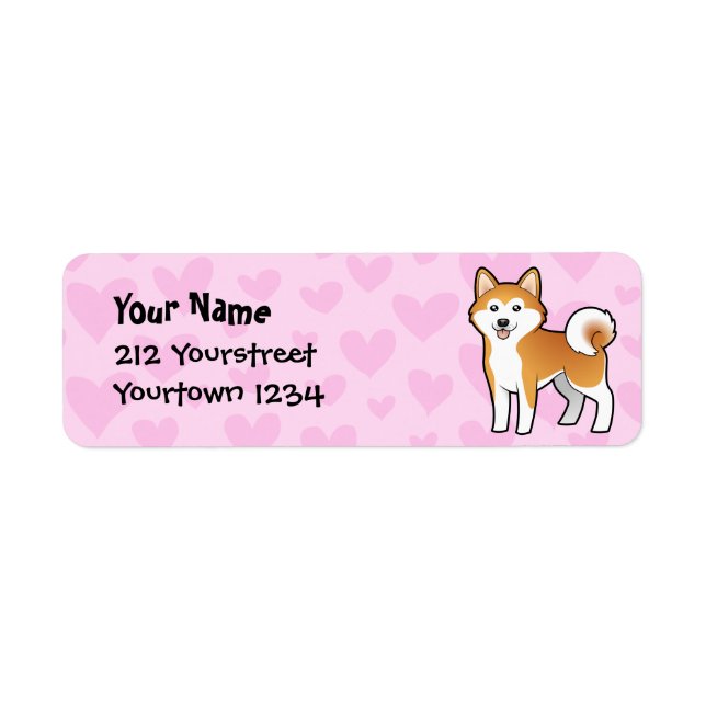 Akita Inu / Shiba Inu Liebe (Vorne)