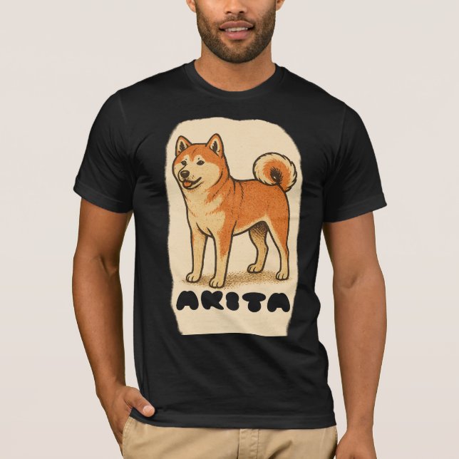 AKITA INU T-Shirt (Devant)
