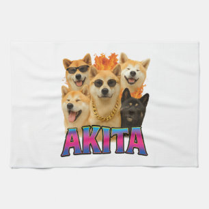 Akita Kopie Geschirrtuch