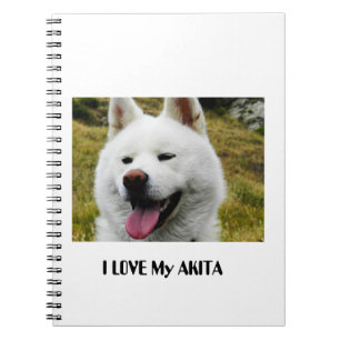 Akita-Liebe Notizblock