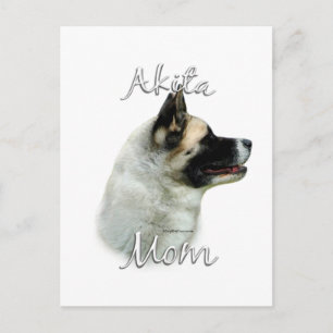 Akita Mama 2 Postkarte