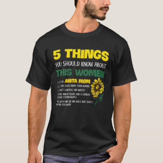 Akita Mama Akita Mama Dog Frau T-Shirt