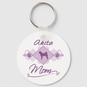 Akita-Mama Schlüsselanhänger