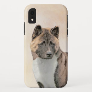 Akita Painting - Niedliche Original Hunde Kunst Case-Mate iPhone Hülle