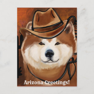AKITA POSTKARTE
