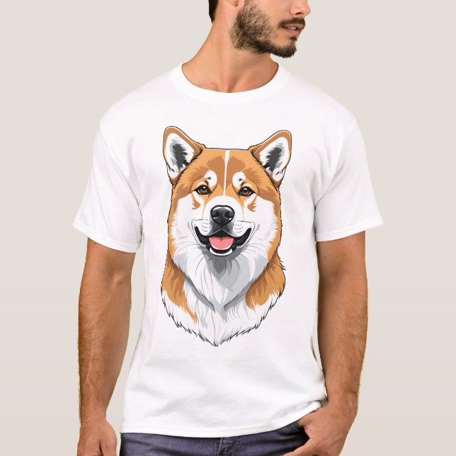 Akita T-Shirt (Vorderseite)