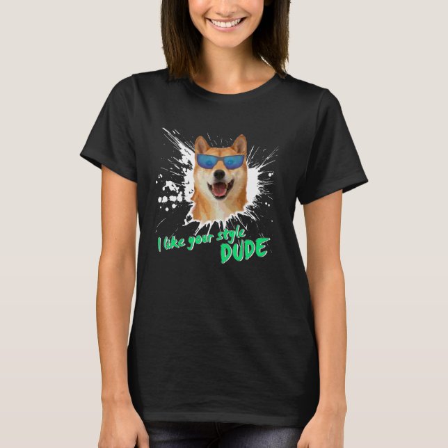 Akita T - Shirt I like your style Typ - Akita T-Sh (Vorderseite)