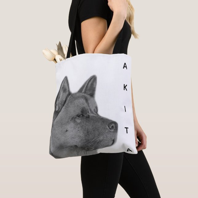 Akita Tote Bag Tasche (Von Nahem)