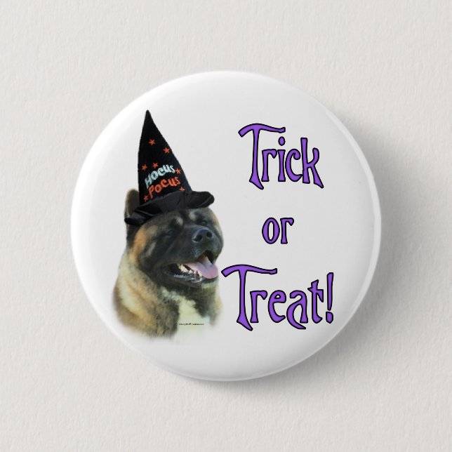 Akita Trick Button (Vorderseite)