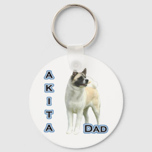 Akita-Vater 4 - Schlüsselanhänger