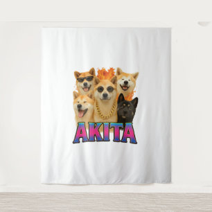 Akita wandteppich
