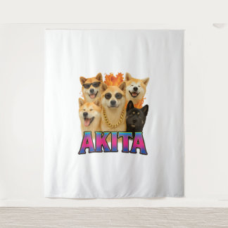 Akita wandteppich