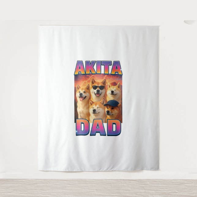 Akita Wandteppich (Vorderseite)