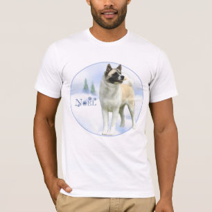 Akita Weihnachten T-Shirt