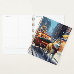Akita Weihnachtsfestzeit Planer