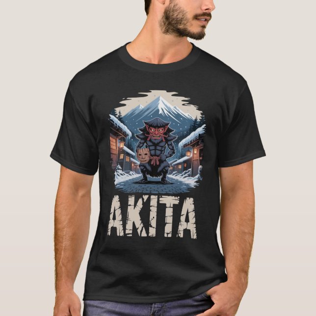 Akita Yokai Spirit T-Shirt (Vorderseite)