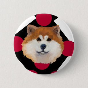 Akitas Button