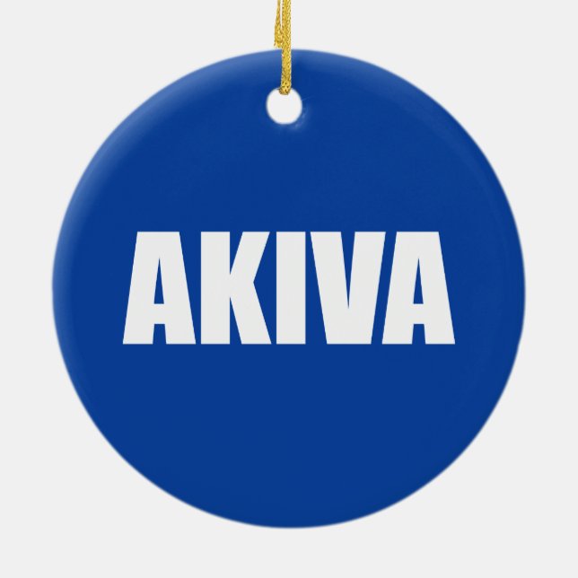 Akiva Keramikornament (Hinten)